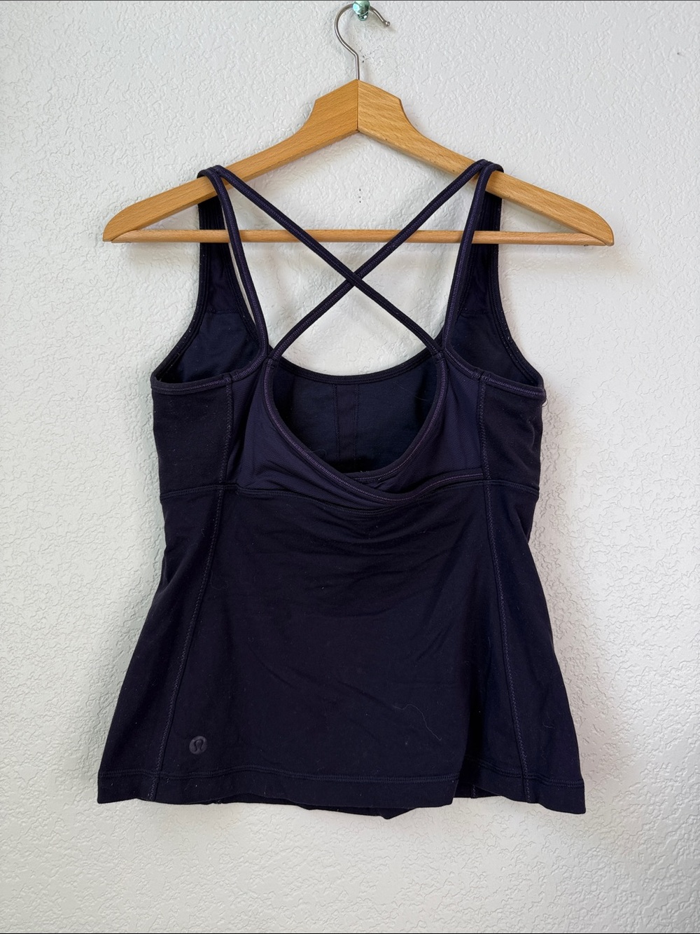 Lululemon Tank Top Strappy Navy Blue Size 8 - Picture 5 of 7